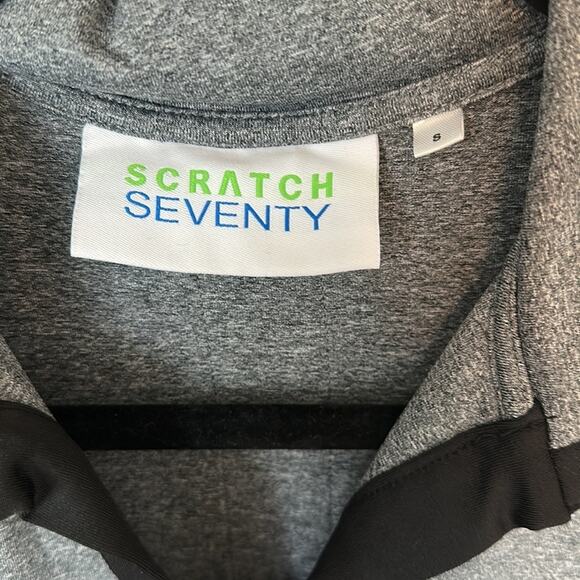 Scratch Seventy Charlotte Short Sleeve Golf Mini Athletic Dress Gray Size S - Picture 8 of 14
